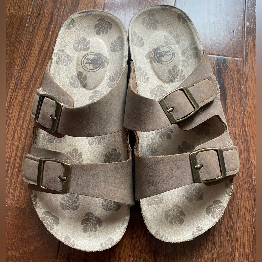 Boys cork sandals wonder nation